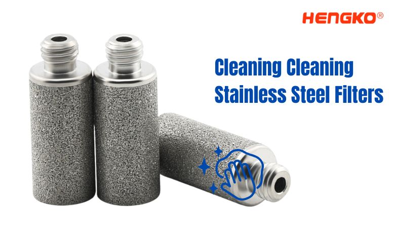 Cleaning Metal Mesh Filters by HENGKO