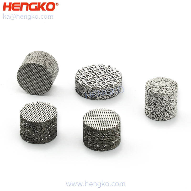 Medical grade micron stainless steel 316 316L wire mesh multi-layer plate /  disc filter used for medical materials