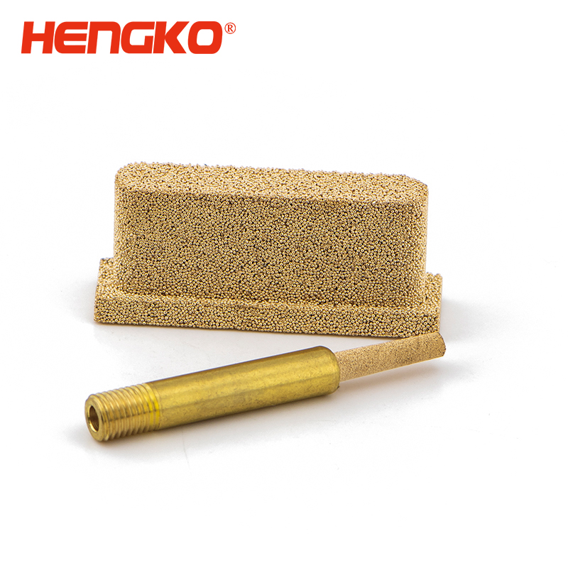 Porous sintered brass copper bronze components filter with