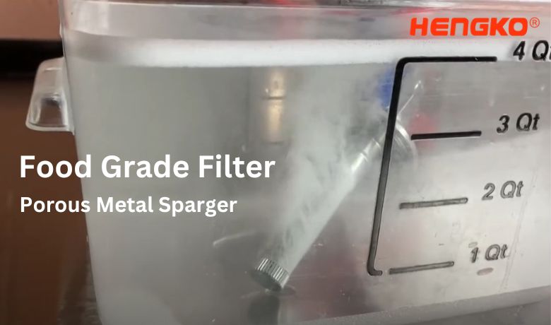 Food Grade Filter Porous Metal Sparger OEM for sale