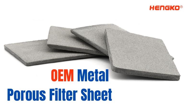 OEM Sintered Metal  Porous Filter Sheet