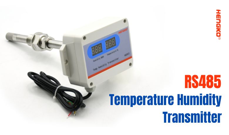 RS485 Temperature Humidity Transmitter For Industrial Monitor