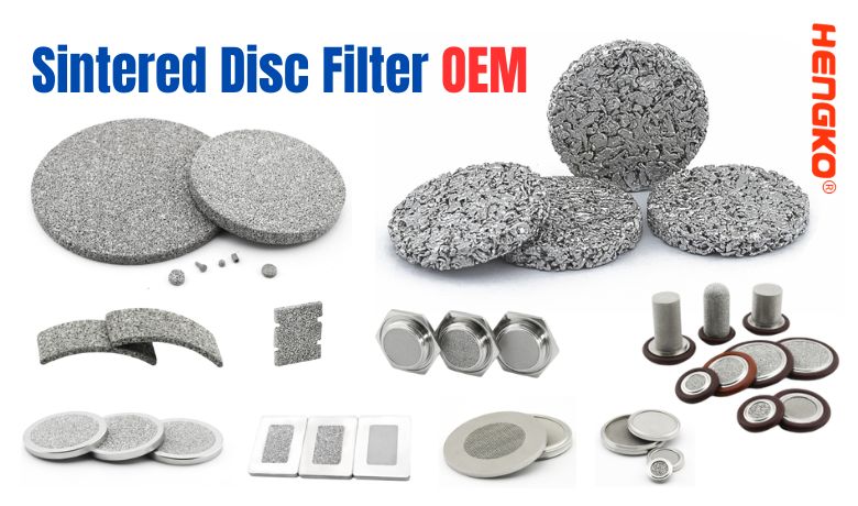 Sintered Disc Filter OEM Factory HENGKO