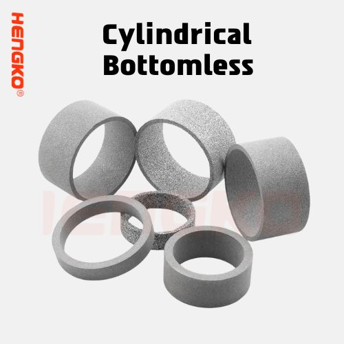 oem Bottomless  Cylindrical sintered cartridge